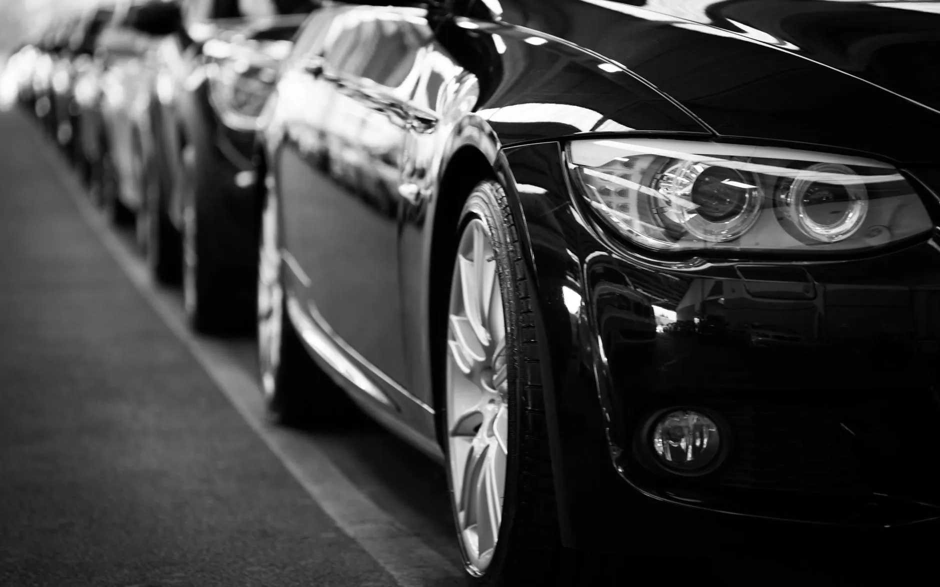 Frota de carros executivos da CHM Executive Transport