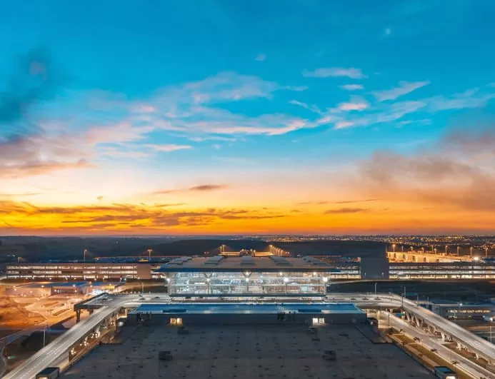 Terminal de passageiros do Aeroporto de Viracopos, em Campinas