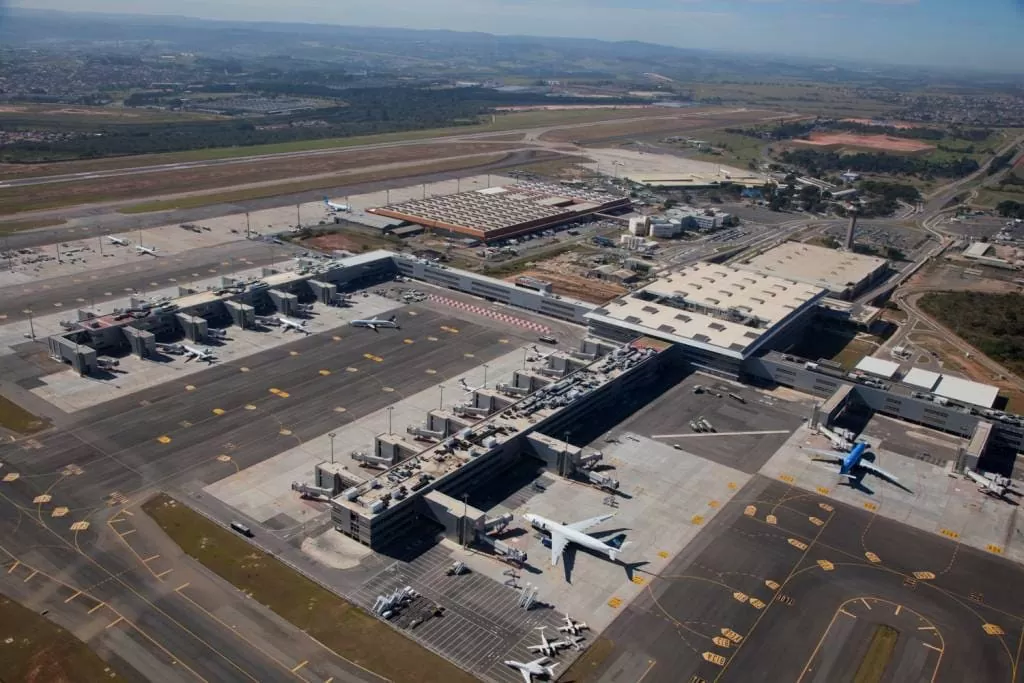 Aeroporto de Viracopos no melhor primeiro semestre de sua história — Foto: Arquivo/CBN Campinas