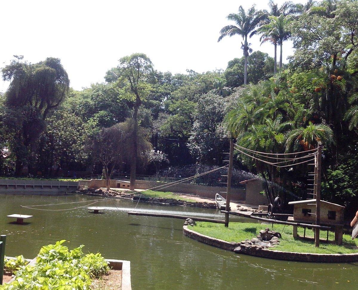 Área verde e de lazer do Bosque dos Jequitibás, em Campinas — City Tour CHM Executive Transport